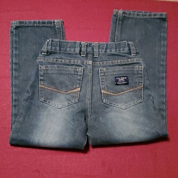 US Polo Assn. Girl's Straight Fit Jeans size 7 - Picture 6 of 9
